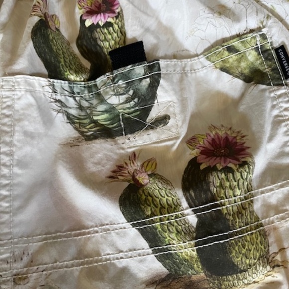Men's / Unisex - Converse - Desert Sand Cactus Multi Print Resort Shorts - L - Picture 6 of 15